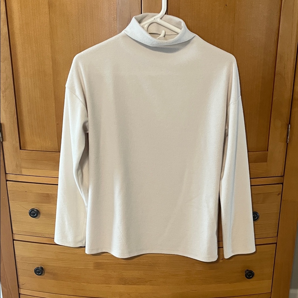 a new day Soft Cream Turtleneck Sweater